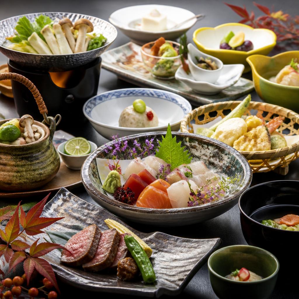 旬の食材を活かした美食の数々