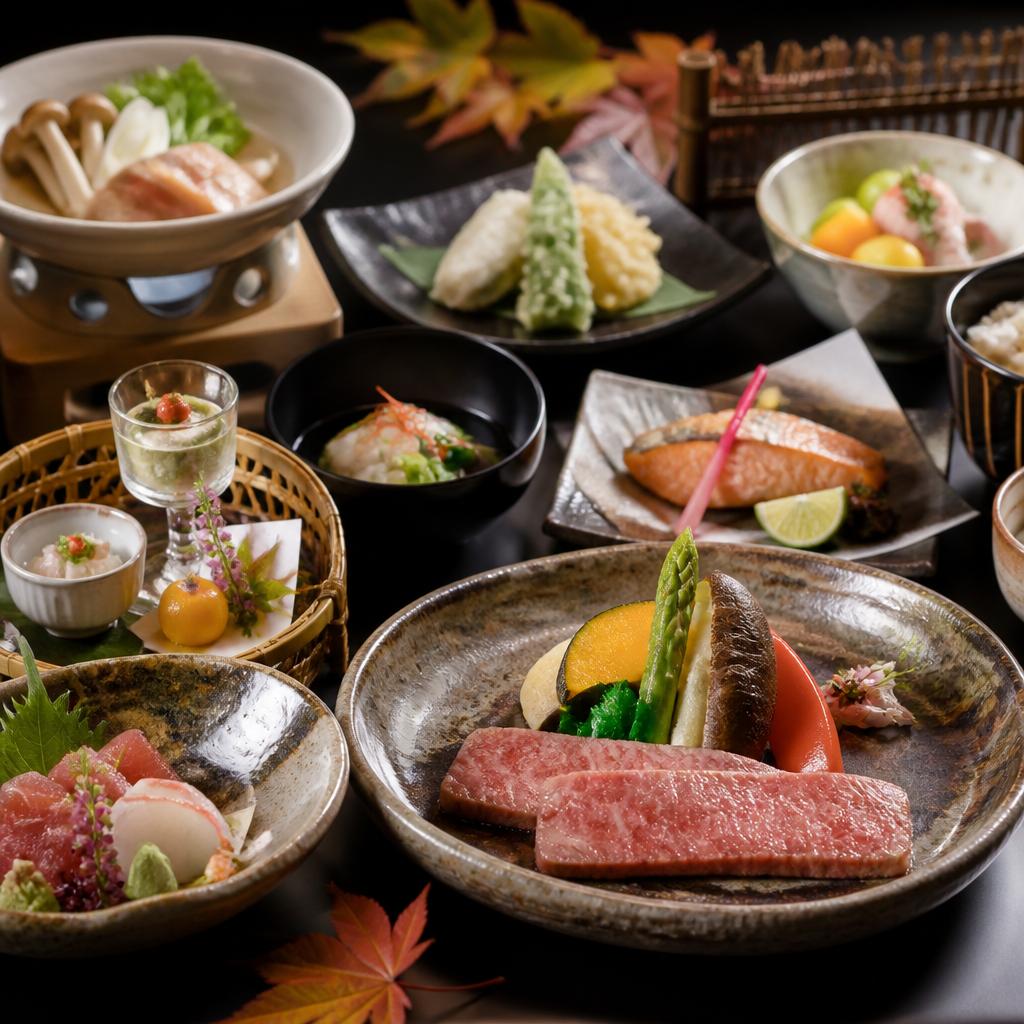 信州の恵みを活かした会食メニュー