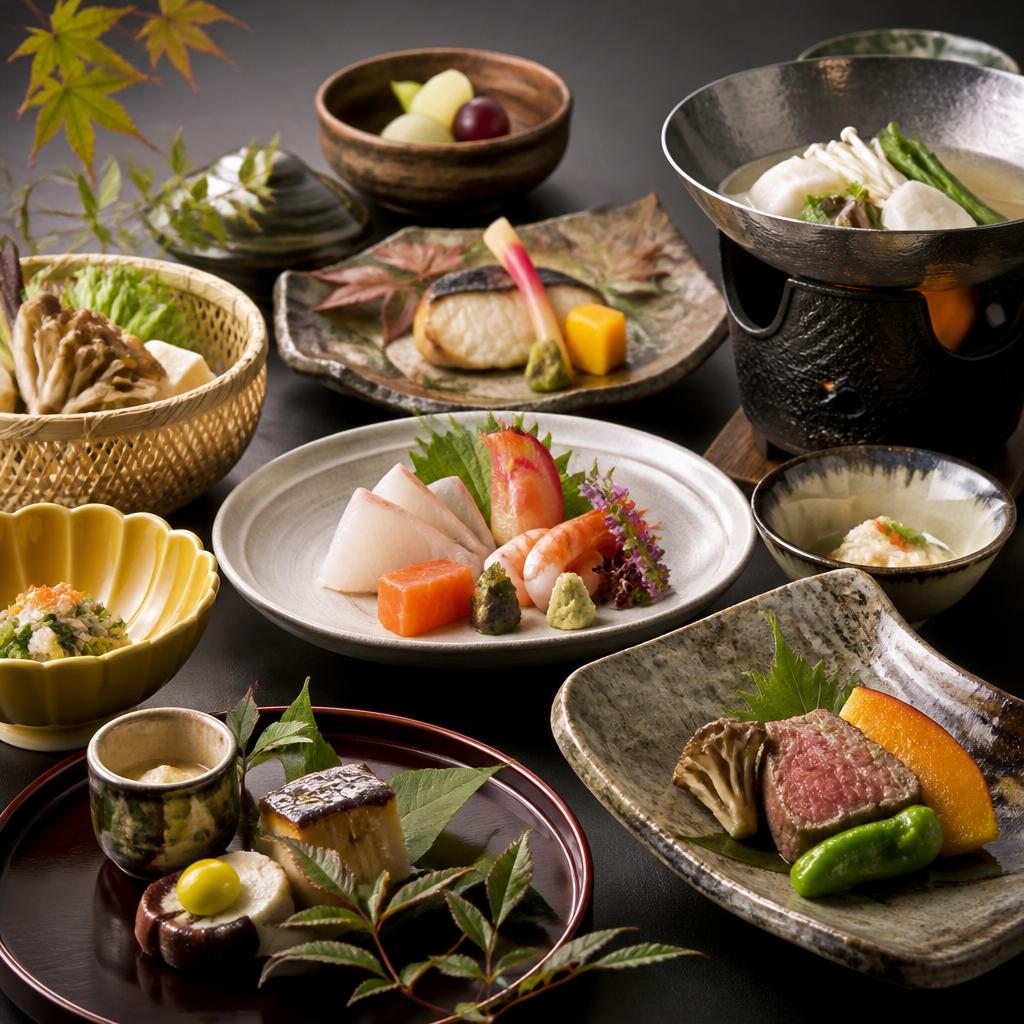 こだわりの会席料理