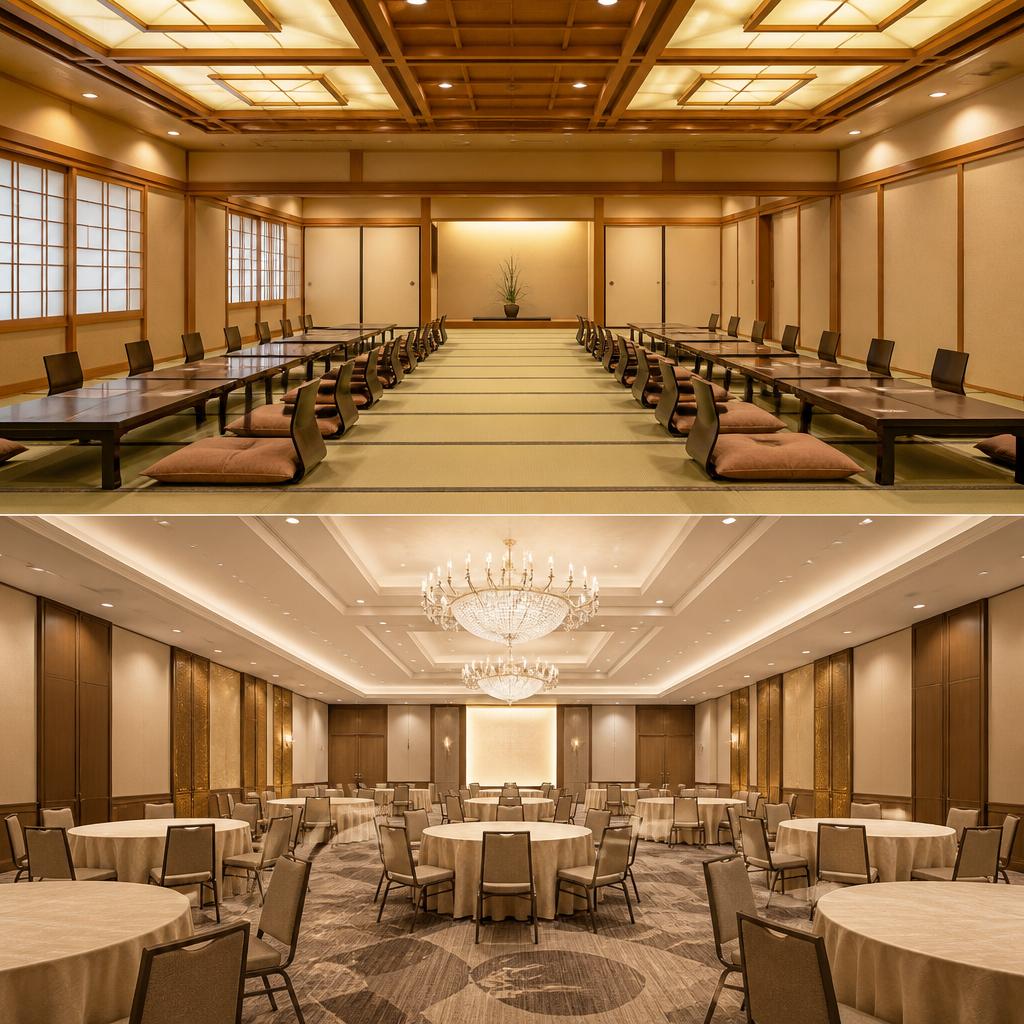 大人数にも対応可能な会場
