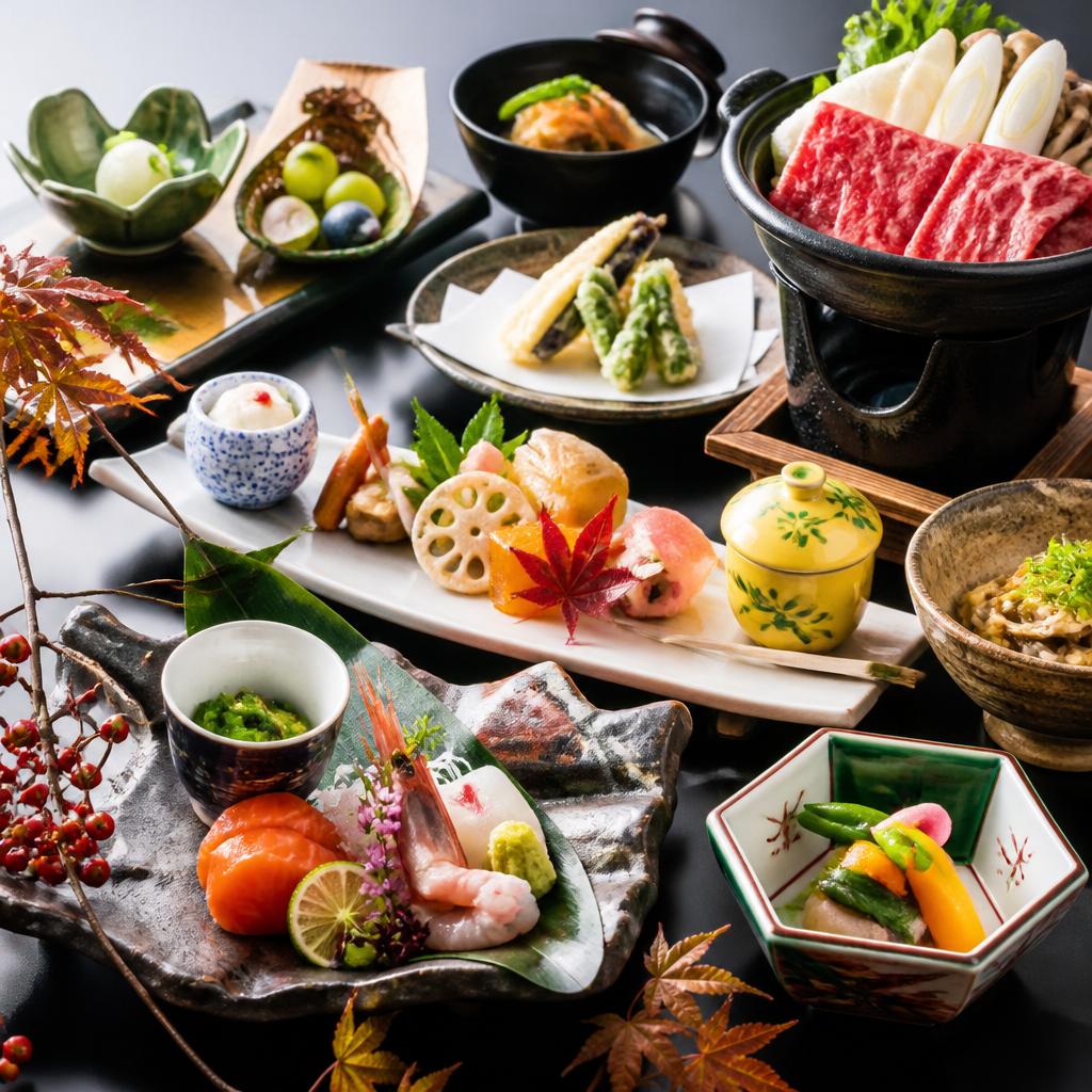こだわりの料理を堪能
