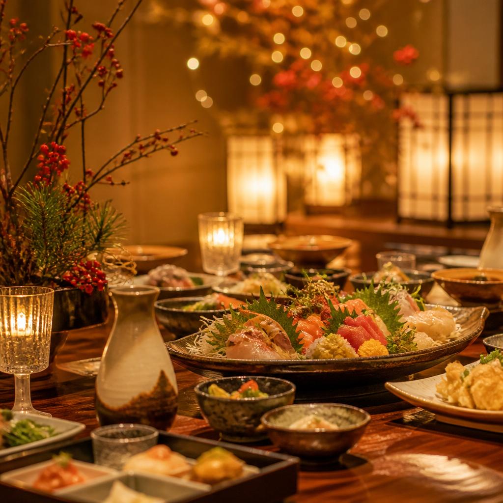 忘新年会を彩る特別なひととき