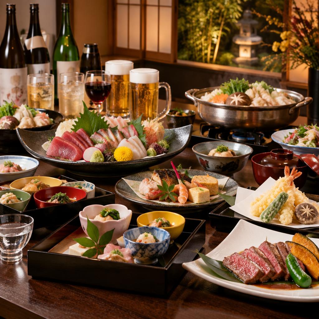 新年会もイベントも、みんなで楽しむ宴会プラン
