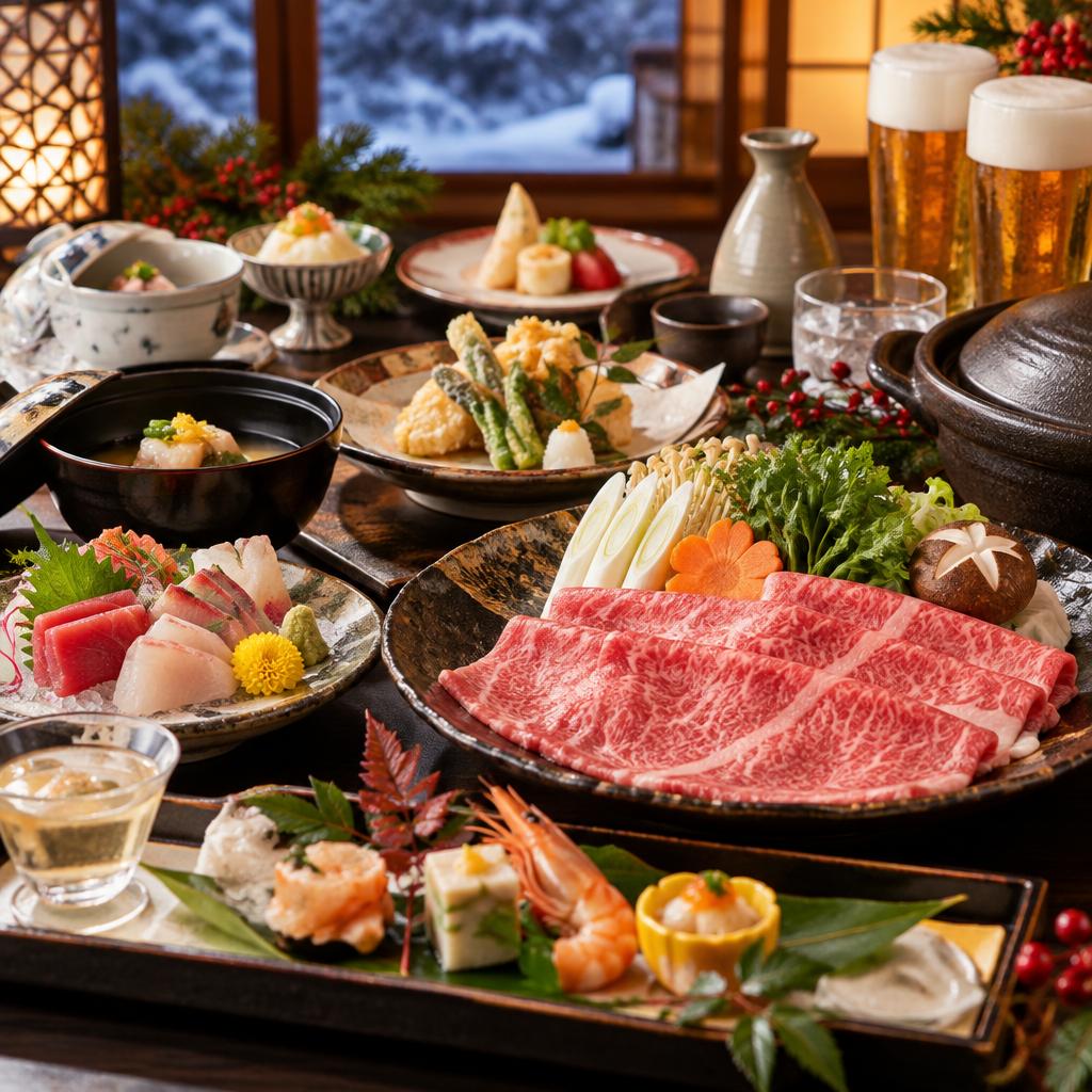 信州の旬を囲む、忘新年会のごちそう