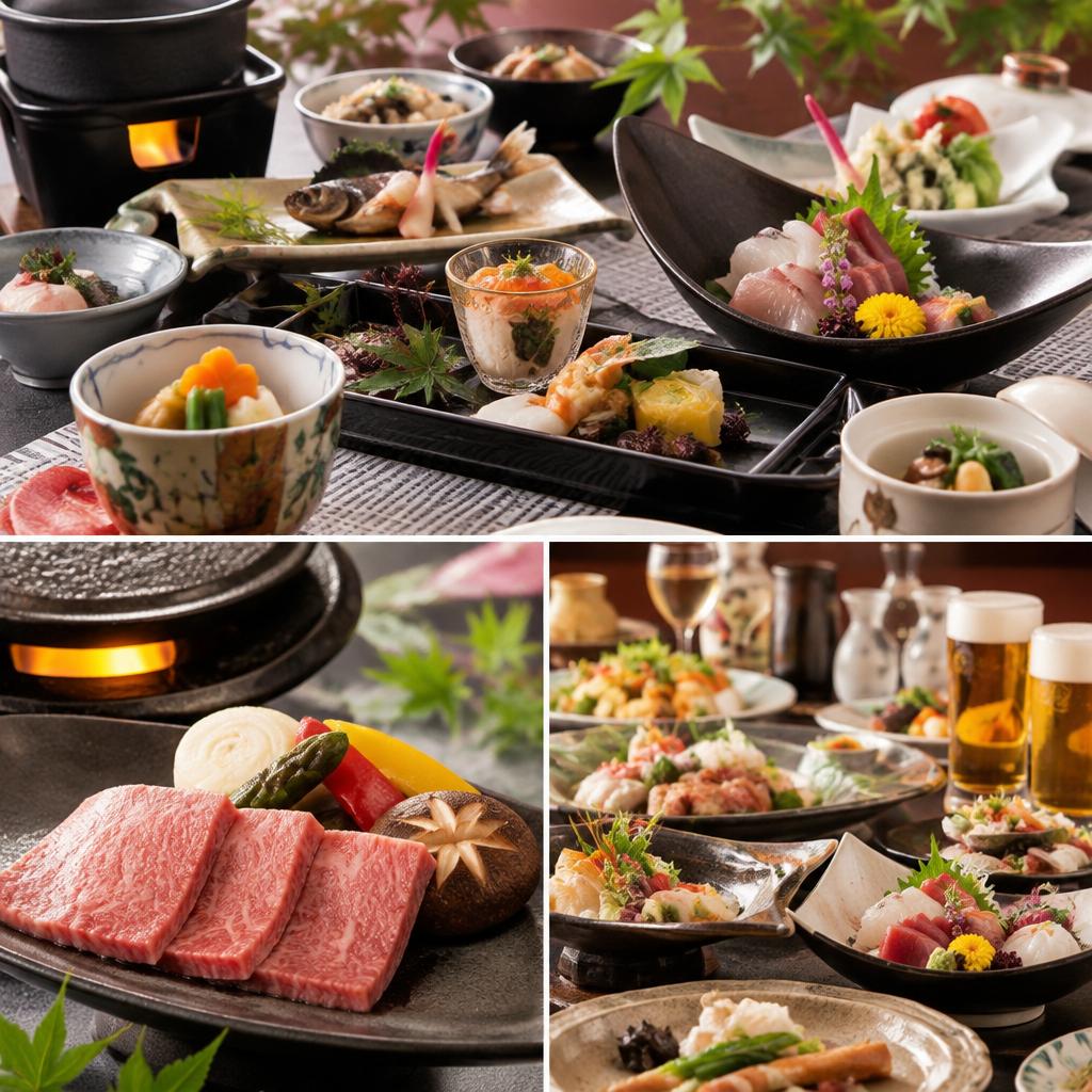 信州の旬を囲む、会話が弾む宴会料理