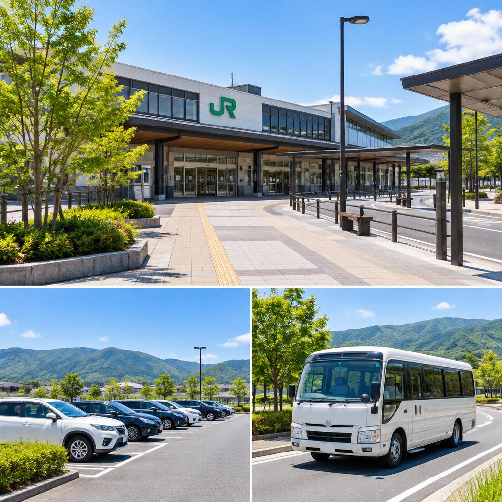 駅近・駐車場完備・無料送迎。集まりやすさも安心