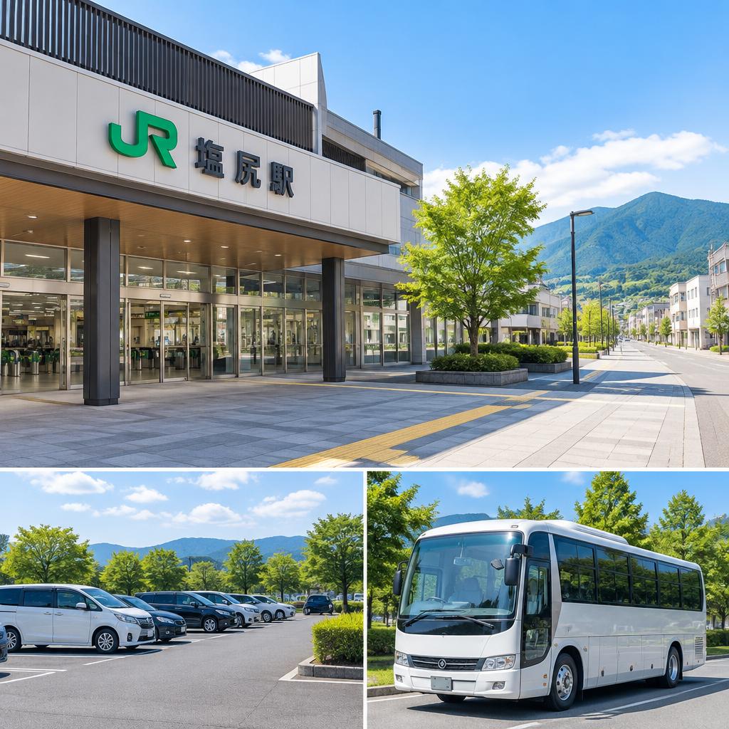 駅近で集合もスムーズ。無料駐車場と送迎で移動も安心